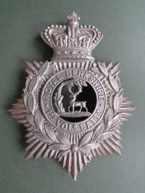 British Army The 1st Volunteer Battalion, The Royal Berkshire Regiment Helmet Plate