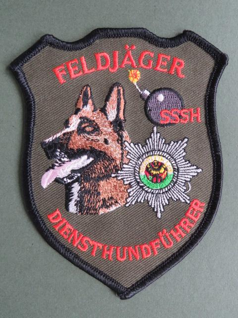 Germany Army Military Police K9 EOD Shoulder Patch