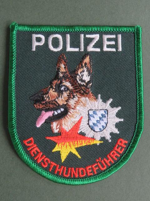 Germany Police K9 EOD Squad Shoulder Patch