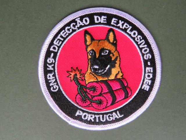 Portugal Police K9 EOD Squad Shoulder Patch