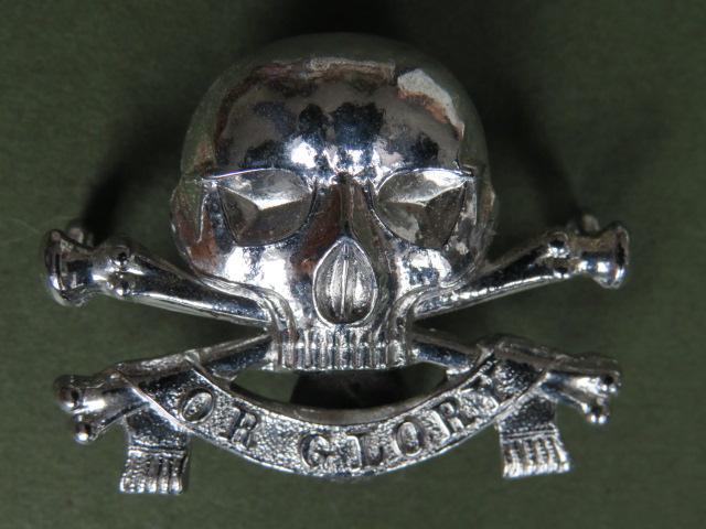 British Army The 17th/21st Lancers Collar Badge