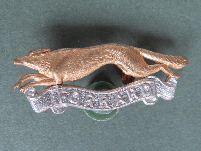 British Army The East Riding of Yorkshire Yeomanry Collar Badge