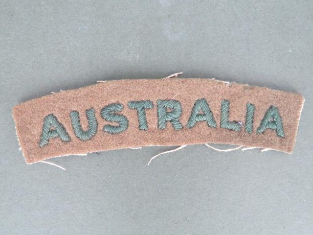 Australia Army WW2 Shoulder Title