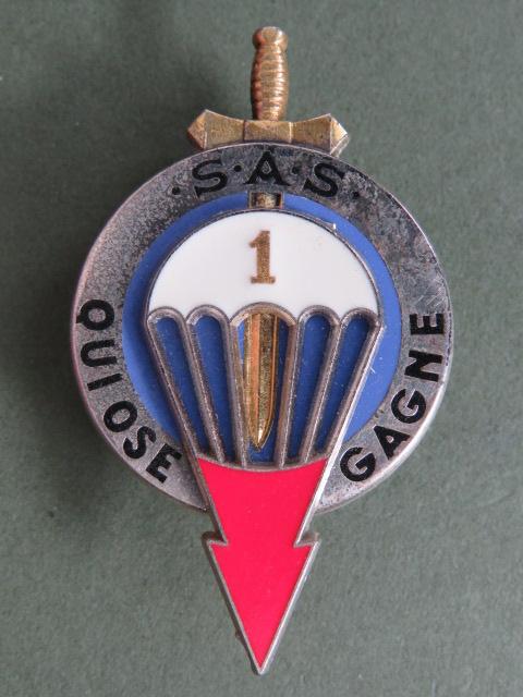 France Marines, 1e R.P.I.M.a (Regiment Parachutiste d' Infanterie de Marine) Pocket Crest