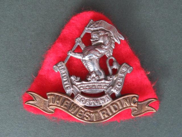 British Army The Duke of Wellington's Regiment (West Riding) Cap Badge