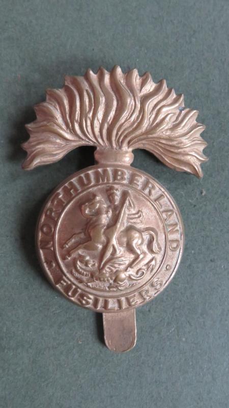 British Army Pre 1937 Northumberland Fusiliers Cap Badge