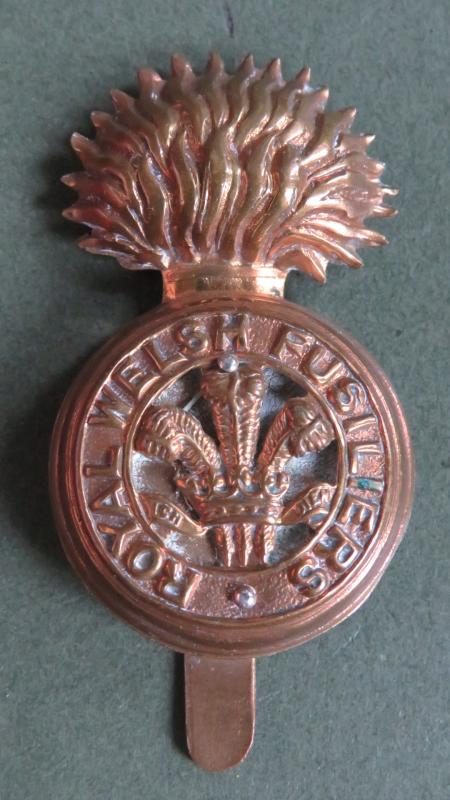 British Army The Royal Welsh Fusiliers Cap Badge