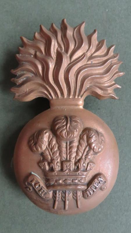 British Army The Royal Welsh Fusiliers Fur-Cap Badge