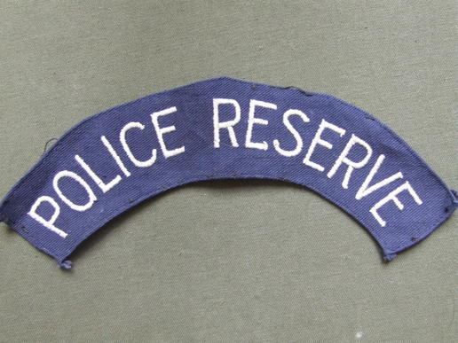 British South Africa Police B.S.A.P. Police Reserve