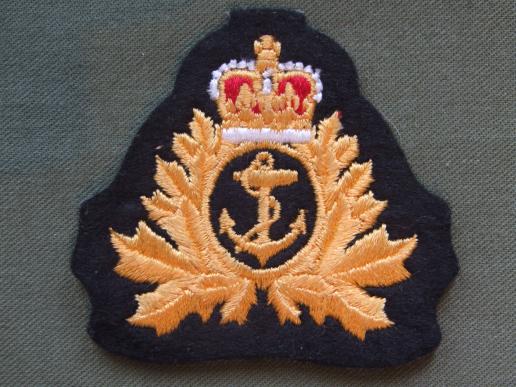 Royal Canadian Navy Naval Operations Cap Badge 
