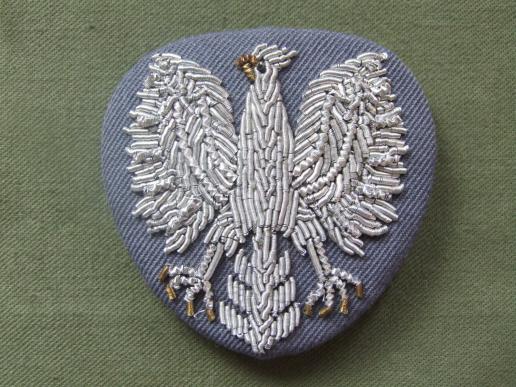 Poland 1957 Peoples Republic Police Officers' Cap Badge 