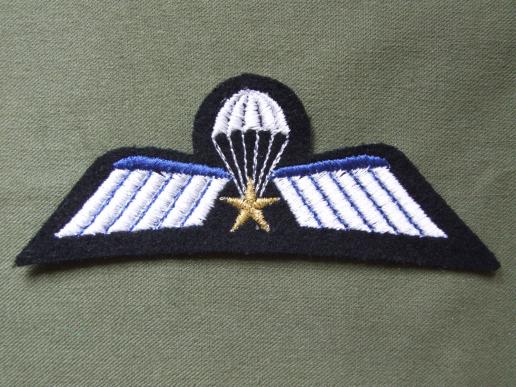 Netherlands Air Force Parachute Wings, A Wing
