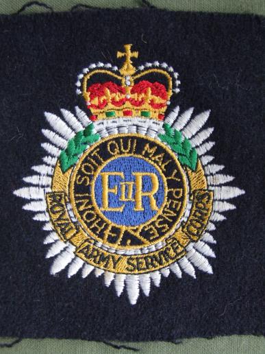 British Army Royal Army Service Corps Blazer Patch