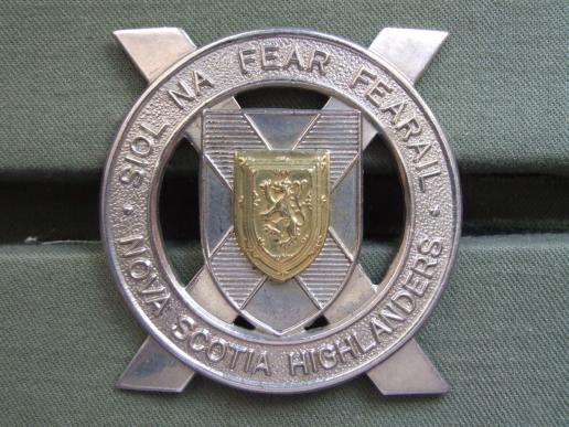 Canada The North Nova Scotia Highlanders Cap Badge