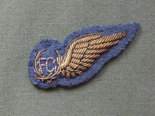 Royal Air Force Fighter Controller (FC) Mess Dress Wing