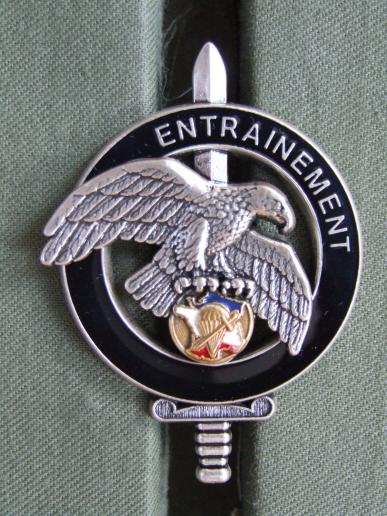 France C.E.C. COMMANDO ENTRAINEMENT Pocket Crest