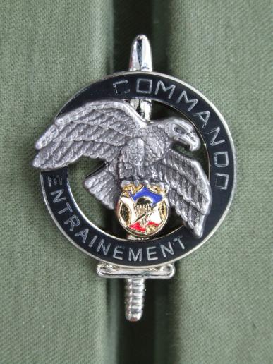 France C.N.E.C. COMMANDO ENTRAINMENT Pocket Crest