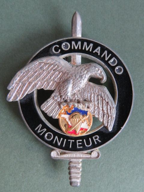 France C.N.E.C. COMMANDO MONITEUR Pocket Crest