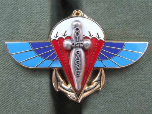 France 2e R.P.I.M.a (Regiment Parachutiste d' Infanterie de Marine) Pocket Crest