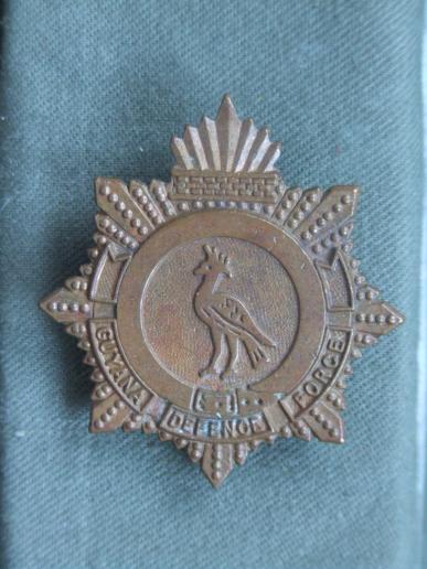 Guyana Defence Force Soldiers Cap Badge