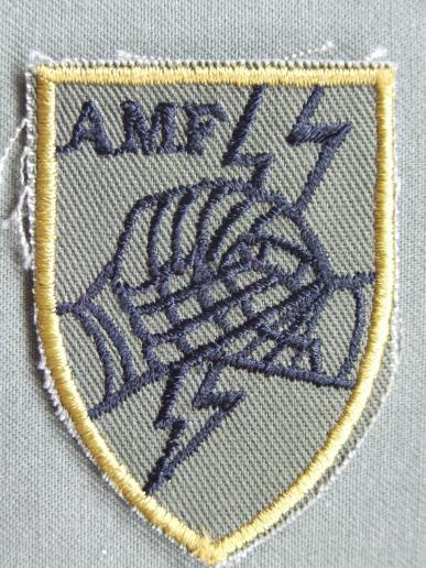 British Army Allied Mobile Force (AMF) Shoulder Patch