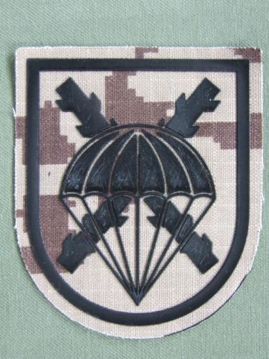 Spain Parachute Brigade 1992-2006 Desert Pattern Shoulder Patch 