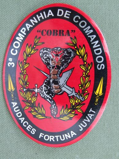 Portugal 3rd Commando Company Arm Shield