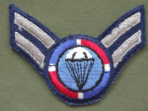 Dominican Republic Air Force Airborne Corporal's Rank Badge