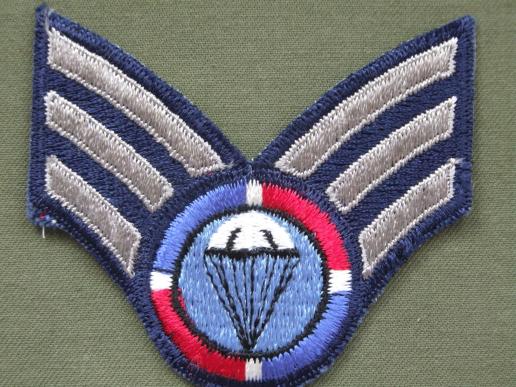 Dominican Republic Air Force Airborne Sergeant's Rank Badge
