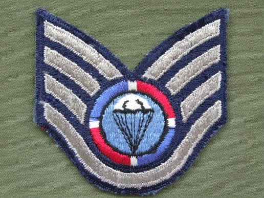 Dominican Republic Air Force Airborne Staff Sergeant's Rank Badge