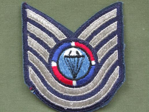 Dominican Republic Air Force Airborne First Sergeant's Rank Badge