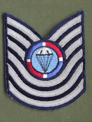 Dominican Republic Air Force Airborne Sergeant Major Rank Badge
