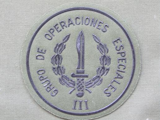 Spain Army Special Forces, Special Operations Group 3 Shoulder Patch