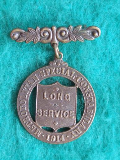 Metropolitan Police Special Constabulary 1914 Long Service Medal  