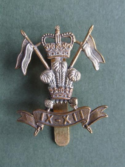 British Army 9th/12th Royal Lancers (Prince of Wales's) Cap Badge