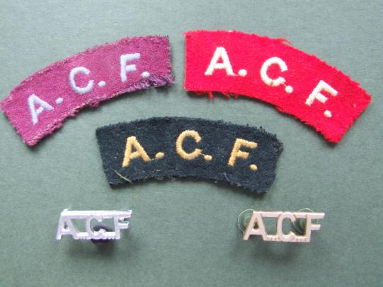 British Army, Army Cadet Force Shoulder Titles