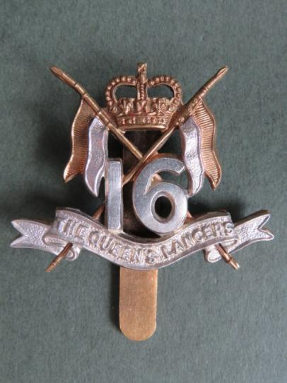 British Army 16th/5th The Queen's Royal Lancers Beret Badge