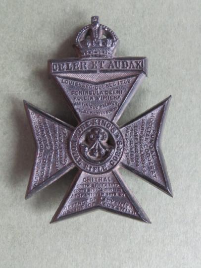 British Army WW2 Plastic Kings Royal Rifle Corps Cap Badge