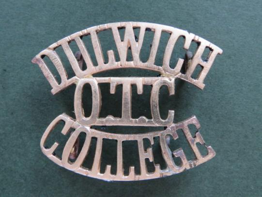 British Army Dulwich OTC College Shoulder Title