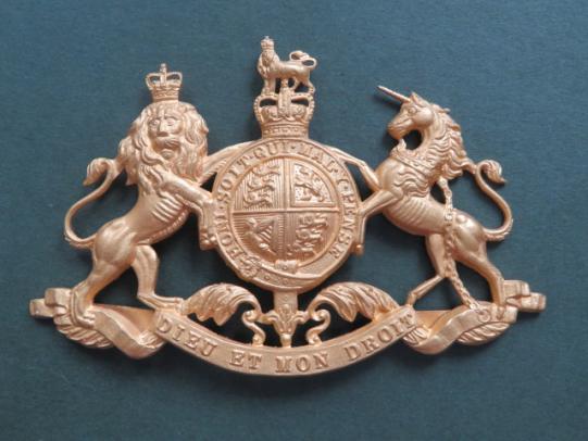British Army The Blues & Royals Officer's Cartouch Badge