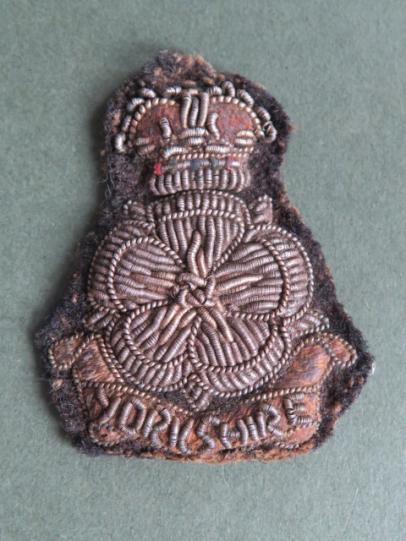 British Army Yorkshire Brigade Officer's Cap Badge