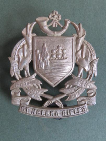St Helena Rifles Cap Badge