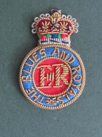 British Army The Blues & Royals Officer's Beret Badge
