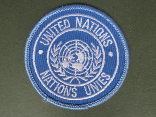 United Nations Peacekeeping Force Second Pattern Shoulder Patch