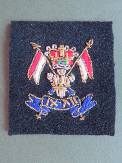 British Army 9th/12th Royal Lancers Officer's Beret Badge