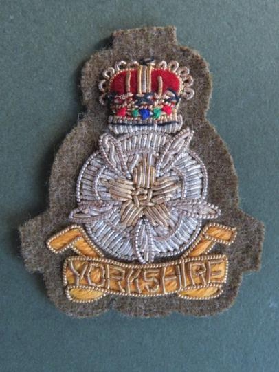 British Army The Yorkshire Brigade Officer's Beret Badge