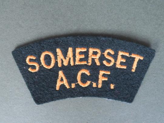 British Army Somerset Army Cadet Force Shoulder Title