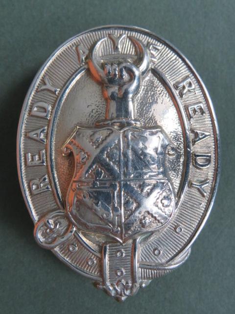 British Army Merchiston Castle School Edinburgh Cap Badge