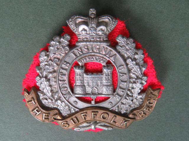 British Army Pre 1901 The Suffolk Regiment Cap Badge