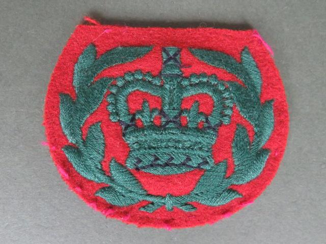 British Army The Women's Royal Army Corps Warrant Officer Class 2 (QMSI) Rank Badge